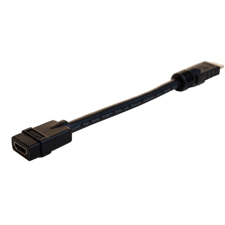 Livewire Pro AV-IT Series High Speed HDMI Cable with Ethernet Male To Female 8 in. LI206446